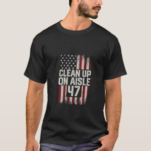 通路47のシャツインピーチ47アンチトランプ8 Tシャツ
