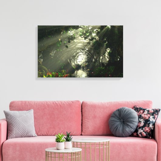 通路 キャンバスプリント (インサイチュ (リビング))