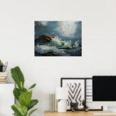 通過する嵐 ポスター (ホームオフィス)