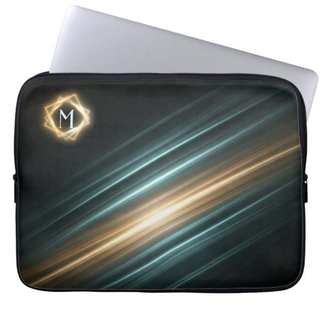 通電グロー ラップトップスリーブ (正面)