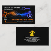 通電稲妻電力回路 名刺 (正面/裏面)