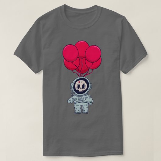 通飛んでいる過宇宙 Tシャツ (デザイン正面)
