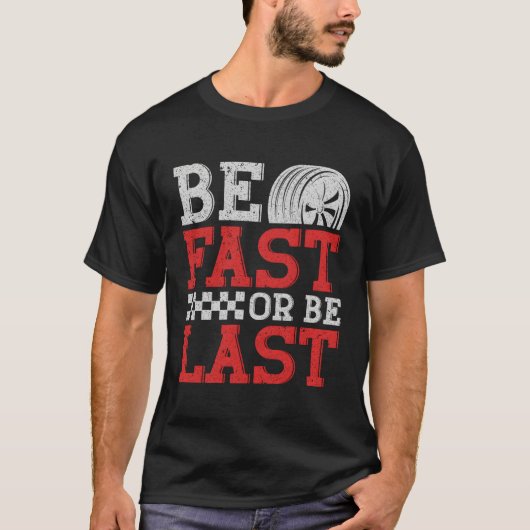 速いか最後である Tシャツ (正面)
