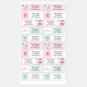 速いインスパイア子供服のラベル ラベル (シート)