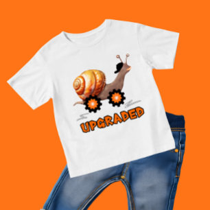 速いカタツムリ ベビーTシャツ