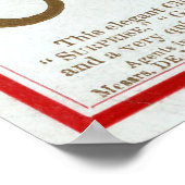 速いクリッパーがサンフランシスコに出荷金ゴールド1850 ポスター (角)