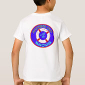 速いナウティカルを航海する Tシャツ (裏面)