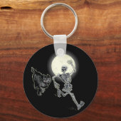 速いボーン キーホルダー (正面)