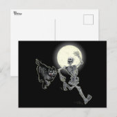 速いボーン ポストカード (正面/裏面)