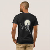 速いボーン Tシャツ (裏面フル)