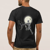 速いボーン Tシャツ (裏面)