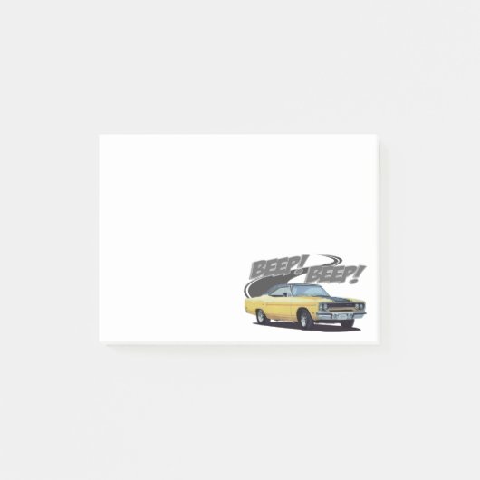 速いロードランナー ポストイット (正面)