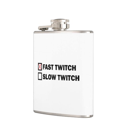 速い収縮 フラスク (左)