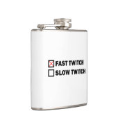 速い収縮 フラスク (右)