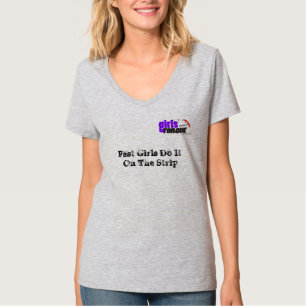 速い女の子のTシャツ Tシャツ