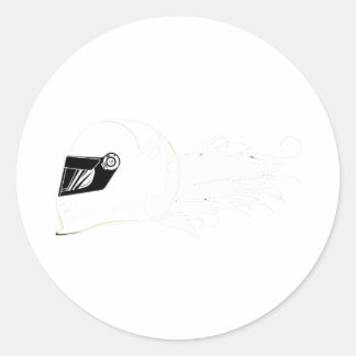 速い女の子シリーズ ラウンドシール