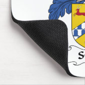 速い家紋 マウスパッド (コーナー)