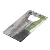 速い川のクレジットカードの缶切り クレジットカード栓抜き (裏面アングル)