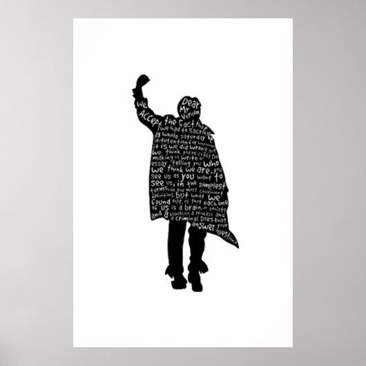 速い引用文 ポスター (正面)