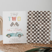 速い誕生日招待状 | レース招待状 招待状