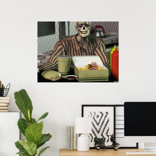 速い ポスター (ホームオフィス)