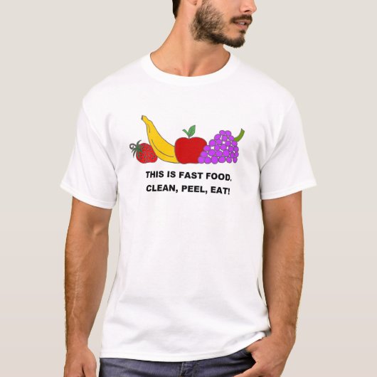 速いFOOD.jpg Tシャツ (正面)