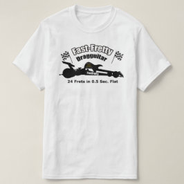速いFRETTY DRAGGUITARの価値Tシャツ Tシャツ