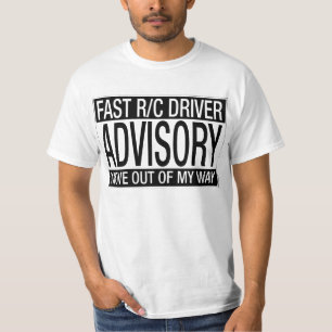 速いR/Cの運転者の状況報告 Tシャツ