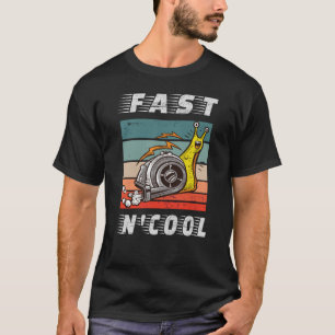 速くてカッコいいターボのカタツカッコいいムリ Tシャツ