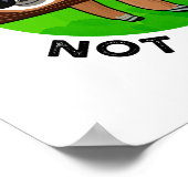 速くない怒らないおもしろい映画ナマケモノ ポスター (角)