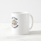 速くない 怒ってない かわいい 寝てる ナマケモノ コーヒーマグカップ (正面右)