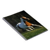 速く走っているペンキの馬 ノートブック (右側)