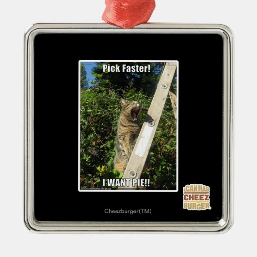 速く選べ！ メタルオーナメント (正面)