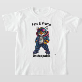 速く、激しく、止められない – Leopard クール Art Tシャツ