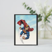 速すごいく空中を走る人 ポストカード (スタンド正面)