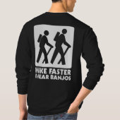 速のハイキング Tシャツ (裏面)