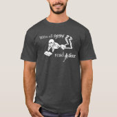 速の読書 Tシャツ (正面)