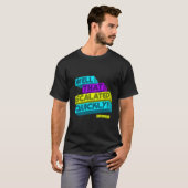速やかにエスカレートしたアンコールマン井戸引用文 Tシャツ (正面フル)