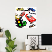 速クールい ポスター (ホームオフィス)