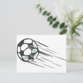 速クール速サッカーボール後続付き ポストカード (スタンド正面)