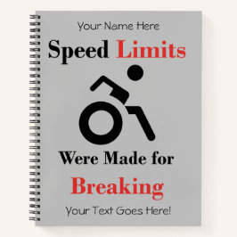 速力が限界に達した ノートブック