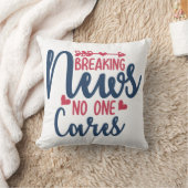 速報なし気に クッション (ブランケット)