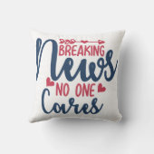 速報なし気に クッション (裏面)