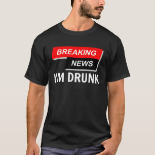 速報I m 飲 Drink BeerパーティーNew Y Tシャツ