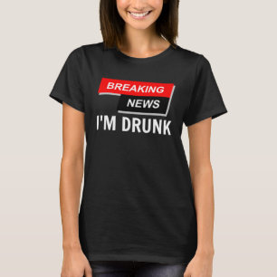 速報I m 飲 Drink BeerパーティーNew Y Tシャツ