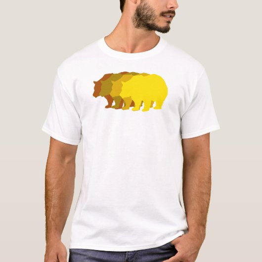 速度くま Tシャツ (正面)