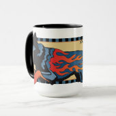 速度で危険なオーストラリアの牛犬- マグカップ (正面左)