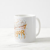 速度と活力の両立 コーヒーマグカップ (正面右)