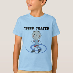 速度のスケート選手-男の子のTシャツおよびギフト Tシャツ