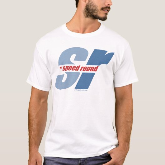 速度の円形のロゴ2010年 Tシャツ (正面)